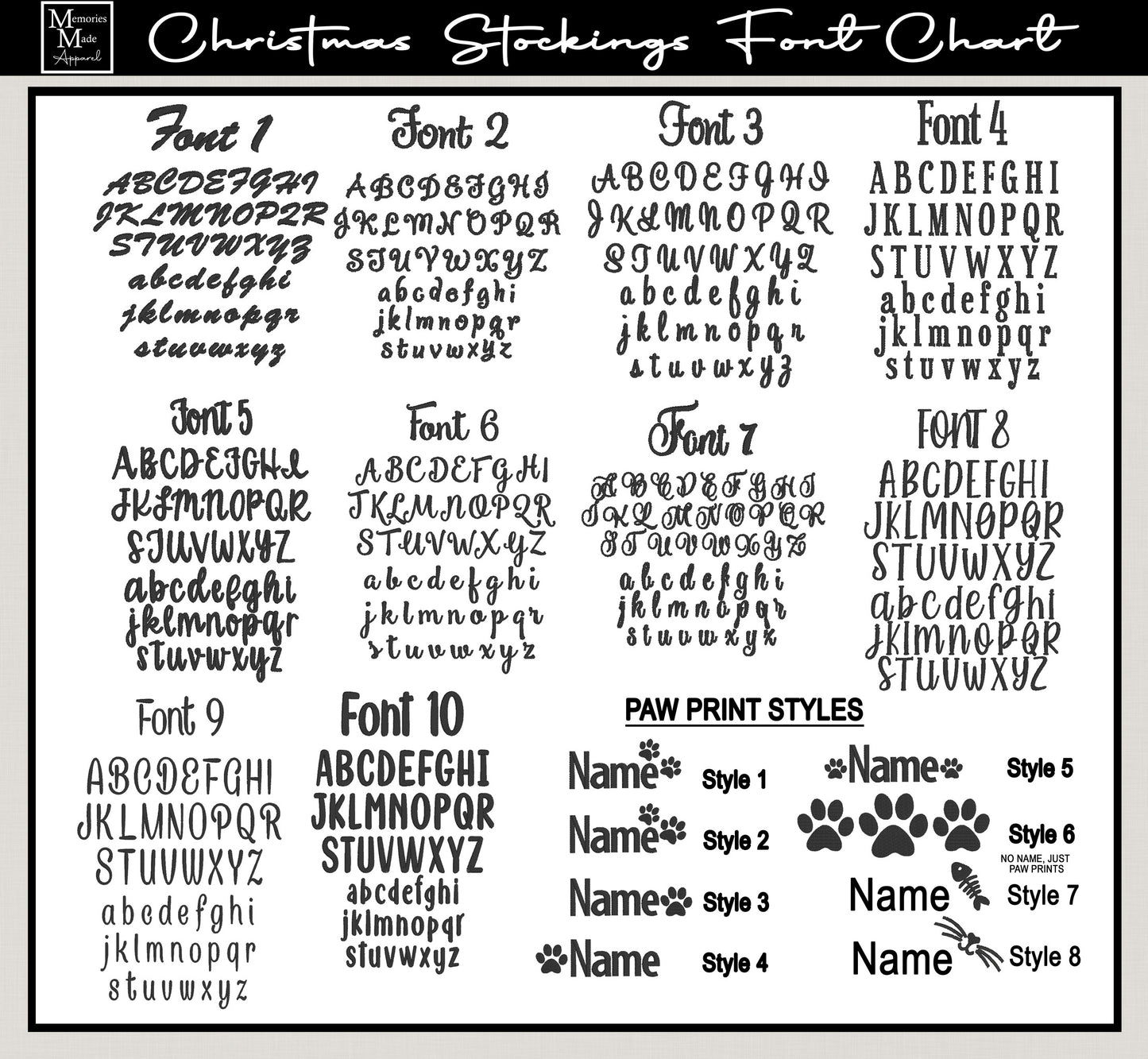 Knit Christmas Stocking- Style 1